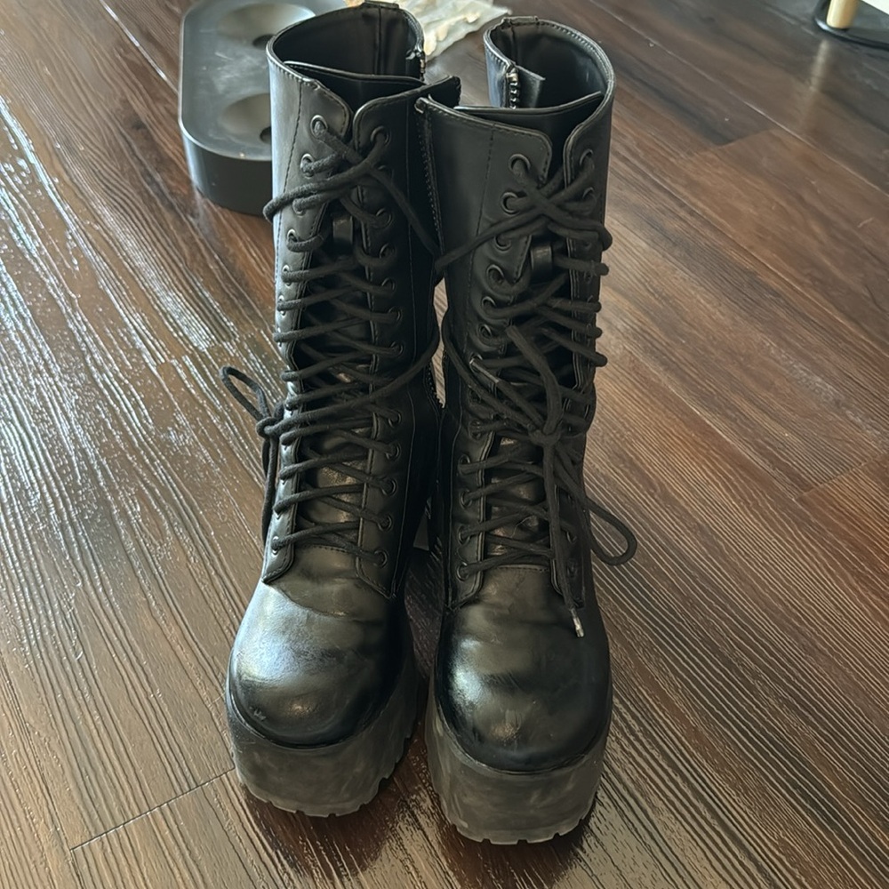 Dolls Kill Platform Boots - image 1